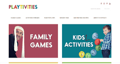 Desktop Screenshot of playtivities.com